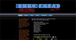 Desktop Screenshot of bremertonskateland.com